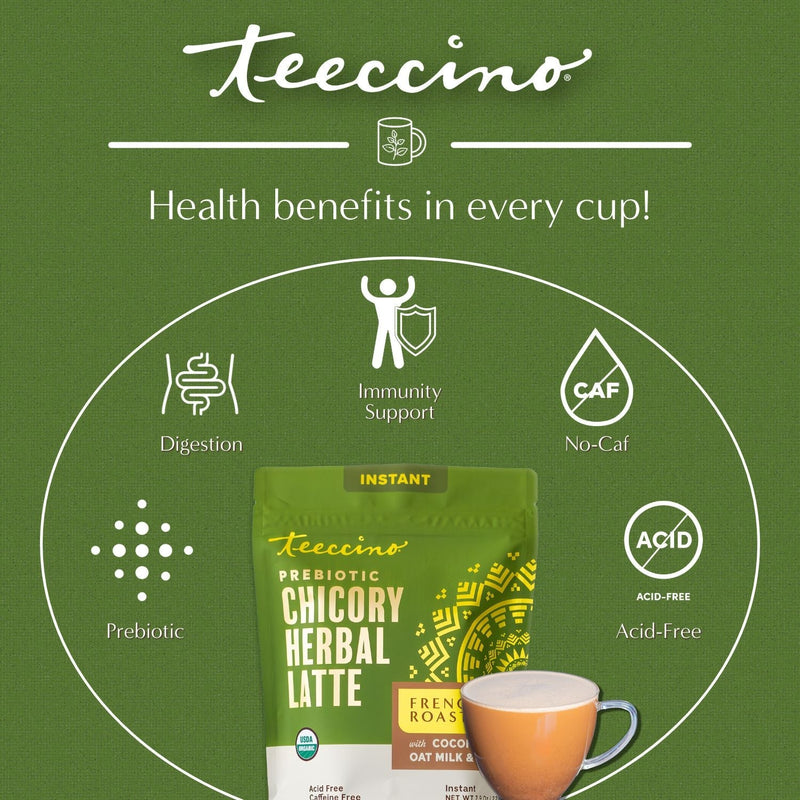 Load image into Gallery viewer, Teeccino - Instant French Roast Herbal Latte