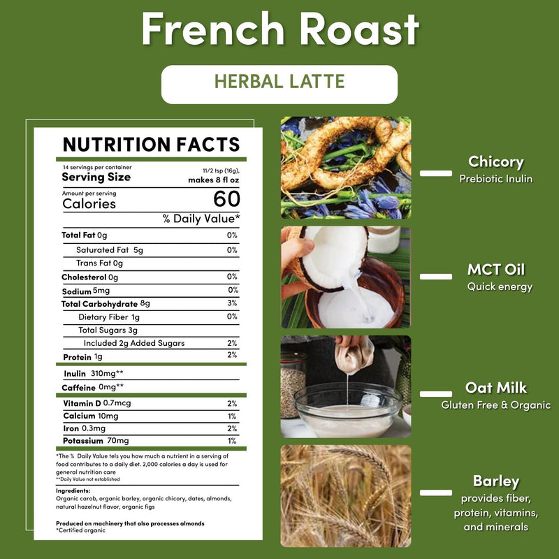 Load image into Gallery viewer, Teeccino - Instant French Roast Herbal Latte