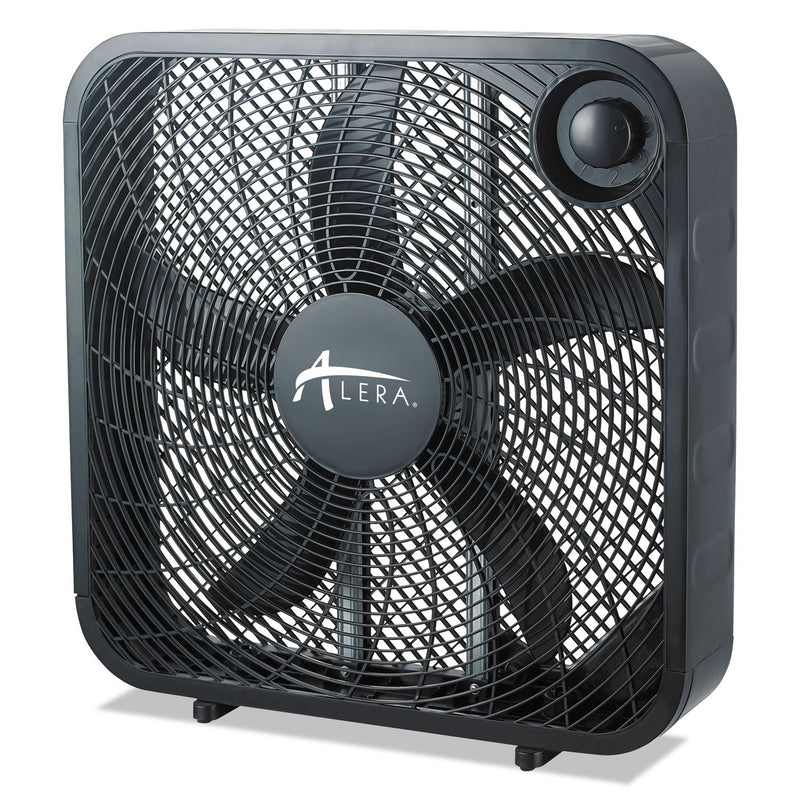 Load image into Gallery viewer, Alera - 3-Speed Slim Box Fan, Black
