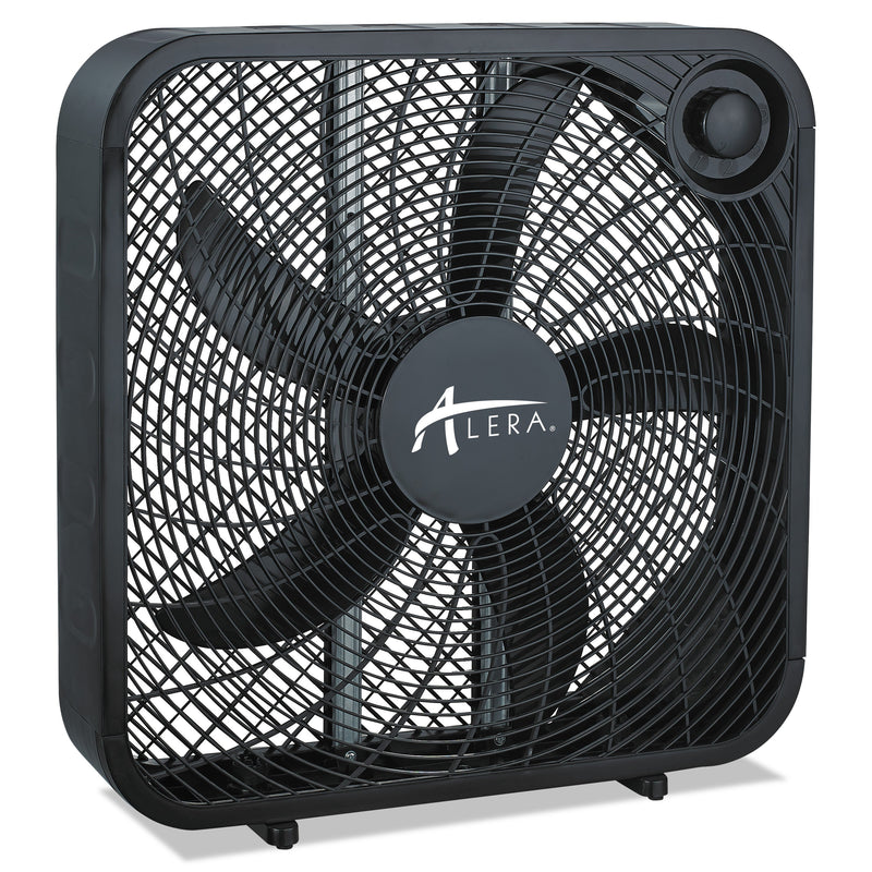 Load image into Gallery viewer, Alera - 3-Speed Slim Box Fan, Black