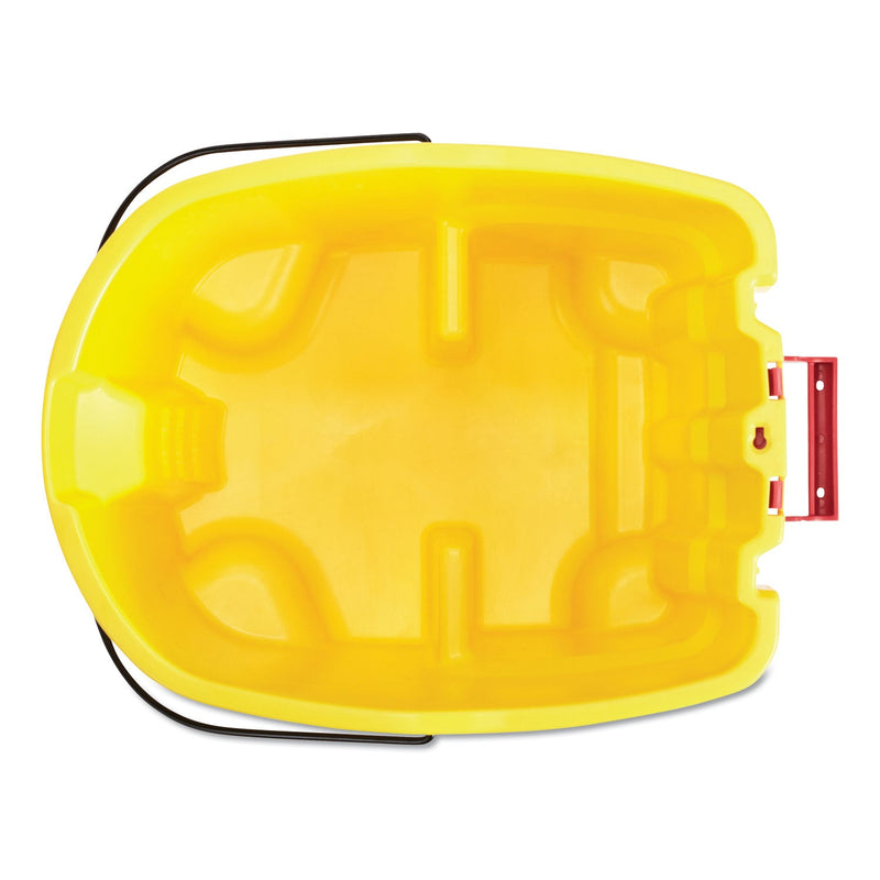 Load image into Gallery viewer, 2xSavings - Rubbermaid WaveBrake 2.0 Bucket, 8.75 gal, Plastic, Yellow