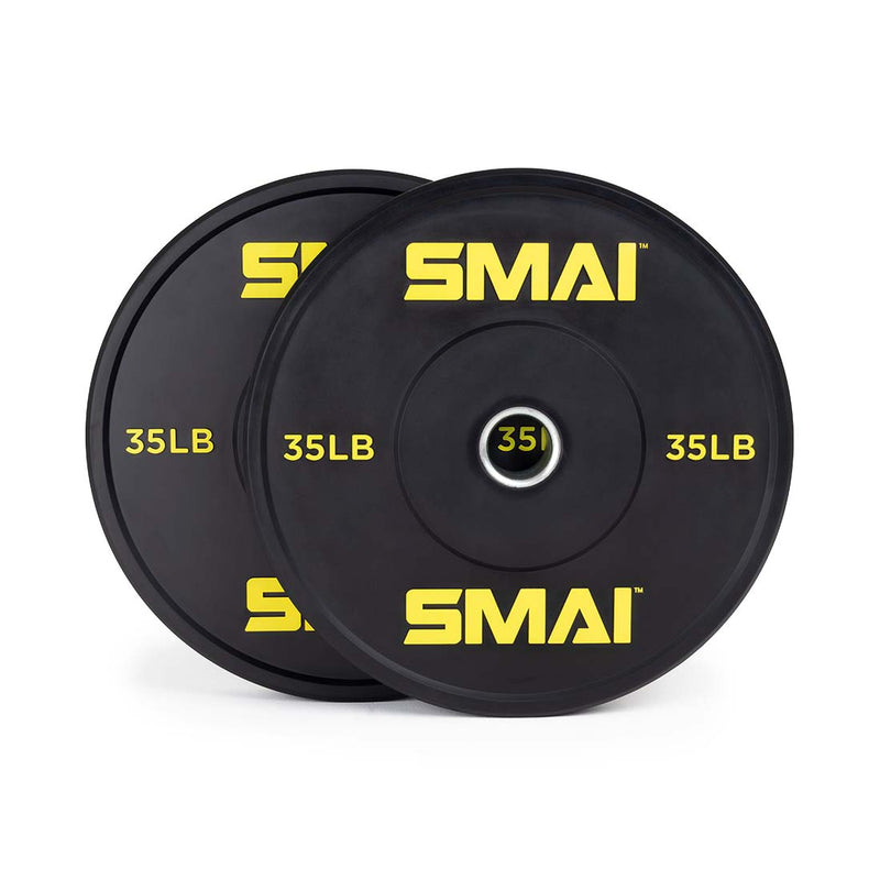 Load image into Gallery viewer, SMAI - Hd Bumper Plates (Pair) - 35lb