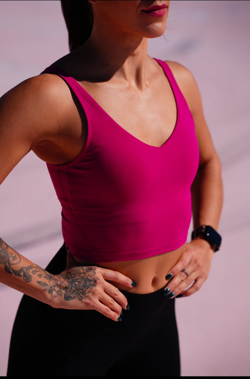 Load image into Gallery viewer, Peachy Athletic - Willa Sports Bra Top - New!