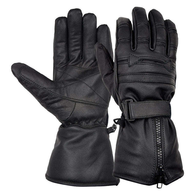 Load image into Gallery viewer, MRX - Mens Leather Gloves Winter Cold Weather Motorcycle Driving
