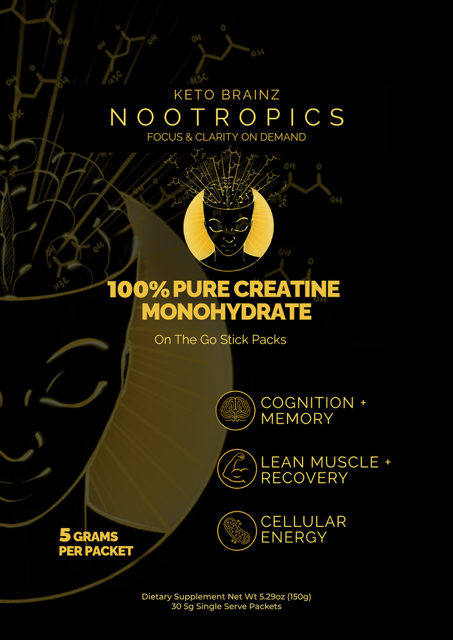 Load image into Gallery viewer, Keto Brainz Nootropics - Keto Brainz Nootropic Creatine Travel Packs Pre-Order