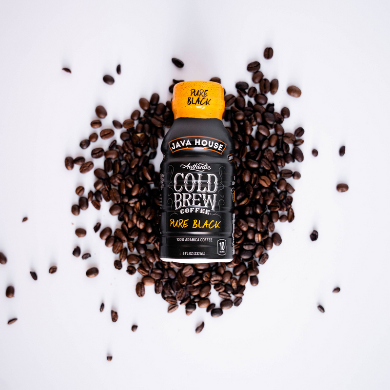 Load image into Gallery viewer, Java House - Cold Brew 8oz Bottles - Pure Black