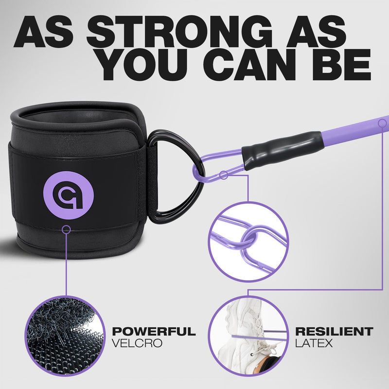 Load image into Gallery viewer, ActiveGear - Ankle Resistance Bands with Cuffs