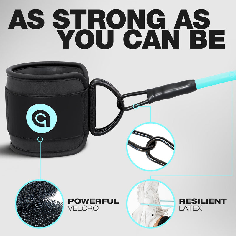 Load image into Gallery viewer, ActiveGear - Ankle Resistance Bands with Cuffs