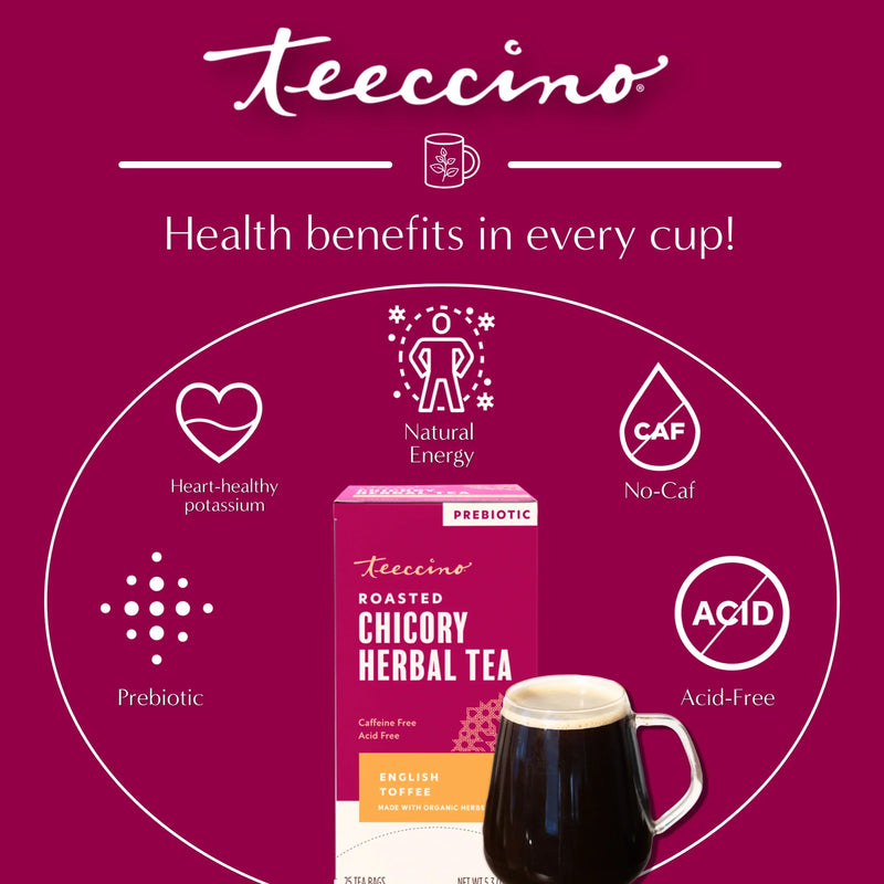 Load image into Gallery viewer, Teeccino - English Toffee Roasted Herbal Tea