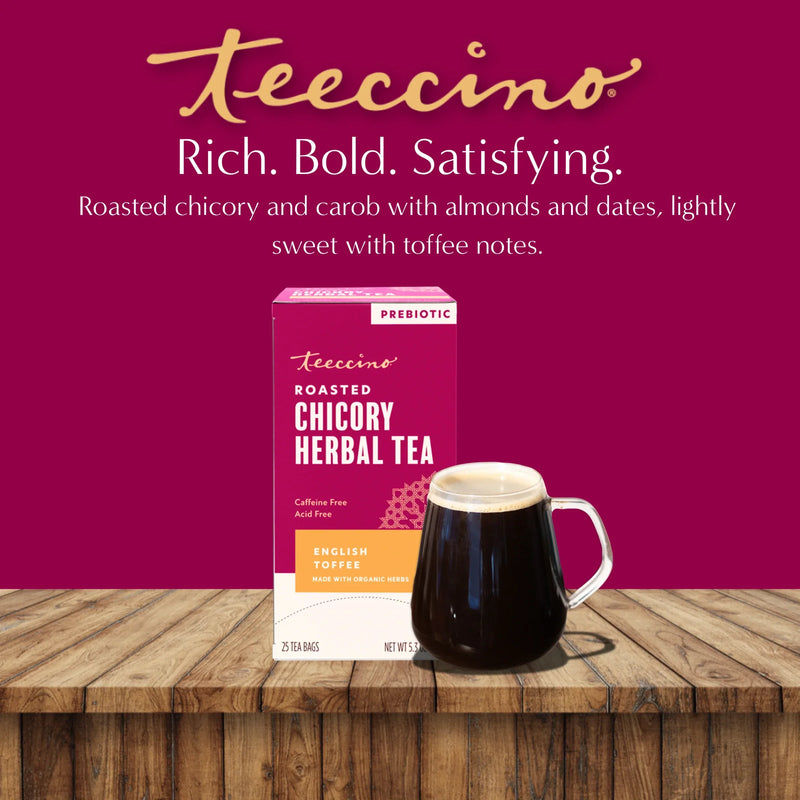 Load image into Gallery viewer, Teeccino - English Toffee Roasted Herbal Tea