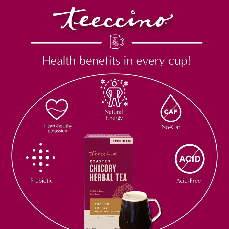 Load image into Gallery viewer, Teeccino - English Toffee Roasted Herbal Tea