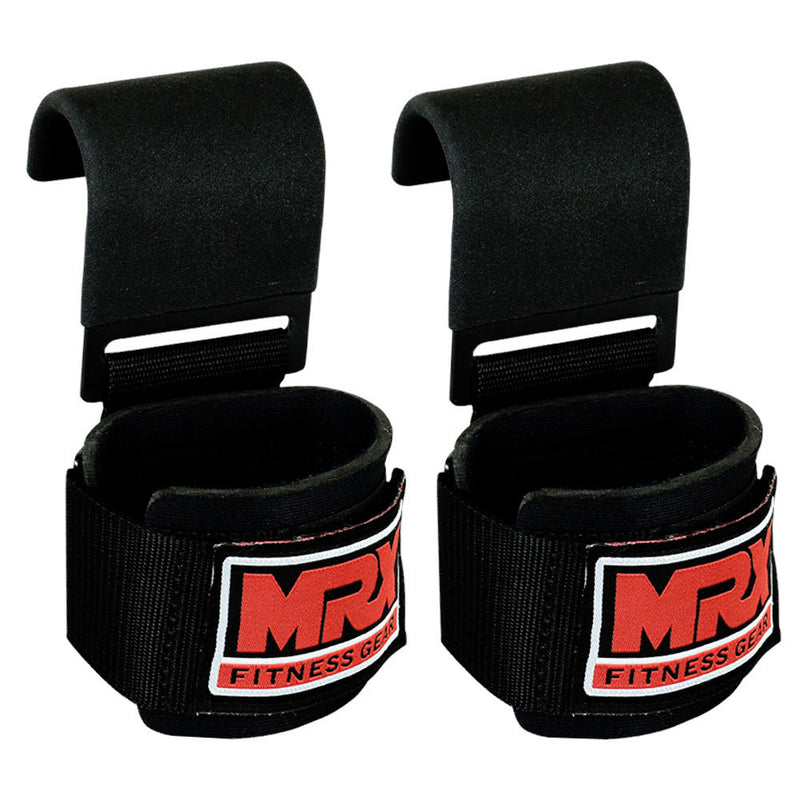 Load image into Gallery viewer, MRX - Weight Lifting Metal Hooks Gym Bodybuilding Workout Deadlift 3 Styles