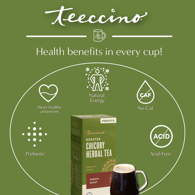 Load image into Gallery viewer, Teeccino - French Roast Roasted Herbal Tea