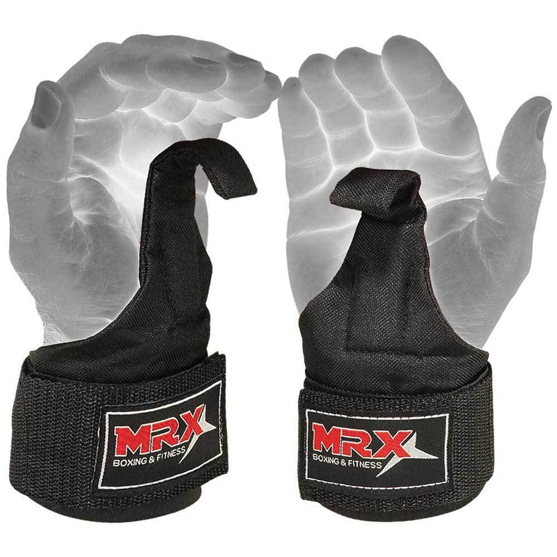 Load image into Gallery viewer, MRX - Weight Lifting Metal Hooks Gym Bodybuilding Workout Deadlift 3 Styles