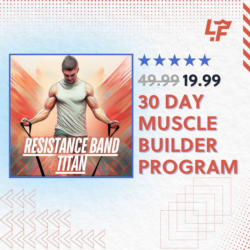 Load image into Gallery viewer, Living.Fit - Resistance Band Titan Workout Program