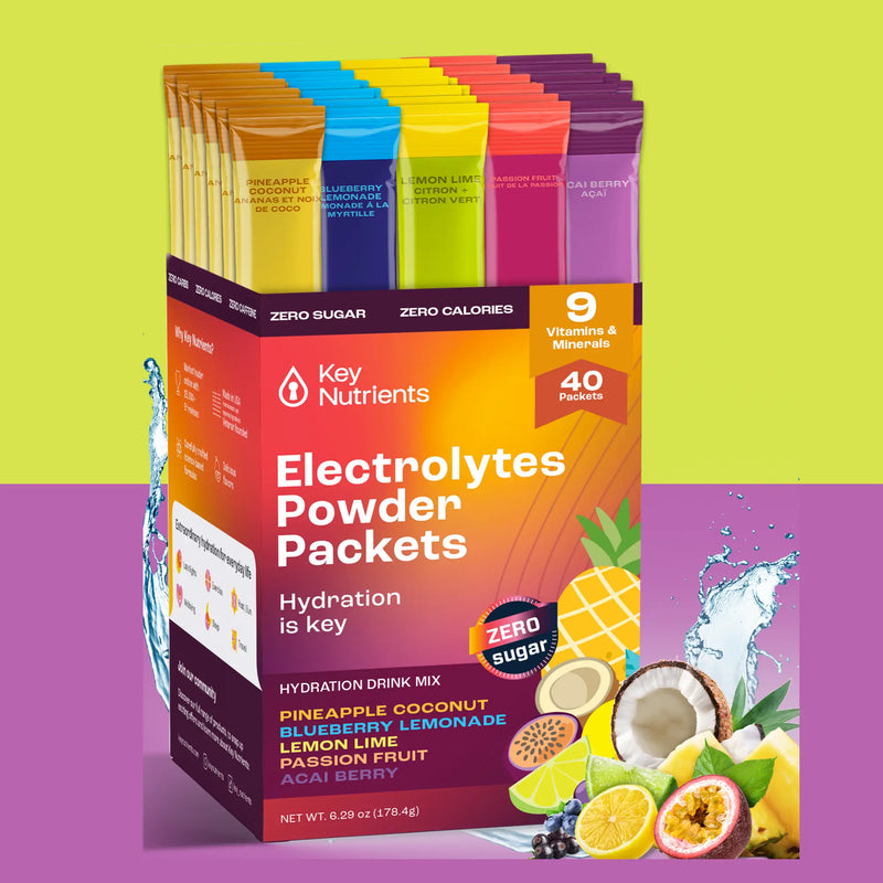 Load image into Gallery viewer, Key Nutrients - Electrolyte Recovery Plus Powder Travel Packets