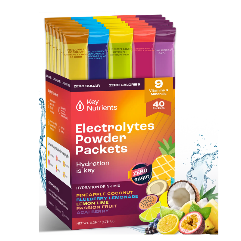 Load image into Gallery viewer, Key Nutrients - Electrolyte Recovery Plus Powder Travel Packets
