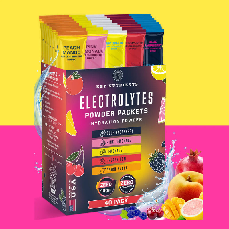 Load image into Gallery viewer, Key Nutrients - Electrolyte Recovery Plus Powder Travel Packets