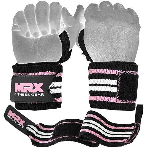 Load image into Gallery viewer, MRX - Power Weightlifting Wrist Wraps Premium Quality Bodybuilding Gym Workout Straps