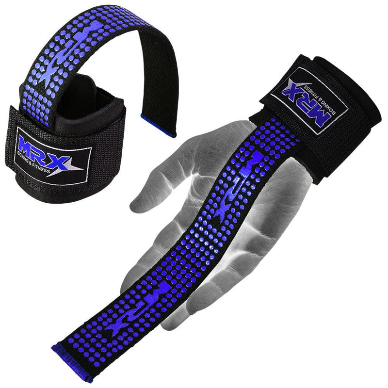 Load image into Gallery viewer, MRX - Weight Lifting Bar Straps With Wrist Wraps Heavy Duty Bodybuilding Workout Gym Strap