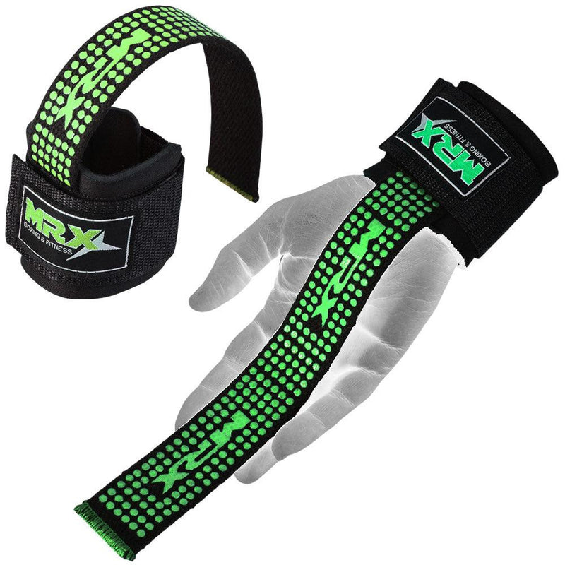 Load image into Gallery viewer, MRX - Weight Lifting Bar Straps With Wrist Wraps Heavy Duty Bodybuilding Workout Gym Strap