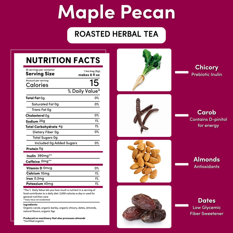 Load image into Gallery viewer, Teeccino - Maple Pecan Roasted Herbal Tea