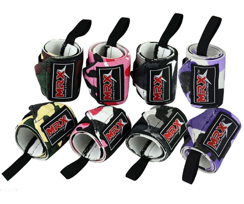 Load image into Gallery viewer, MRX - Weight Lifting Wrist Wraps Bodybuilding Gym Training Lifting Wrap Straps