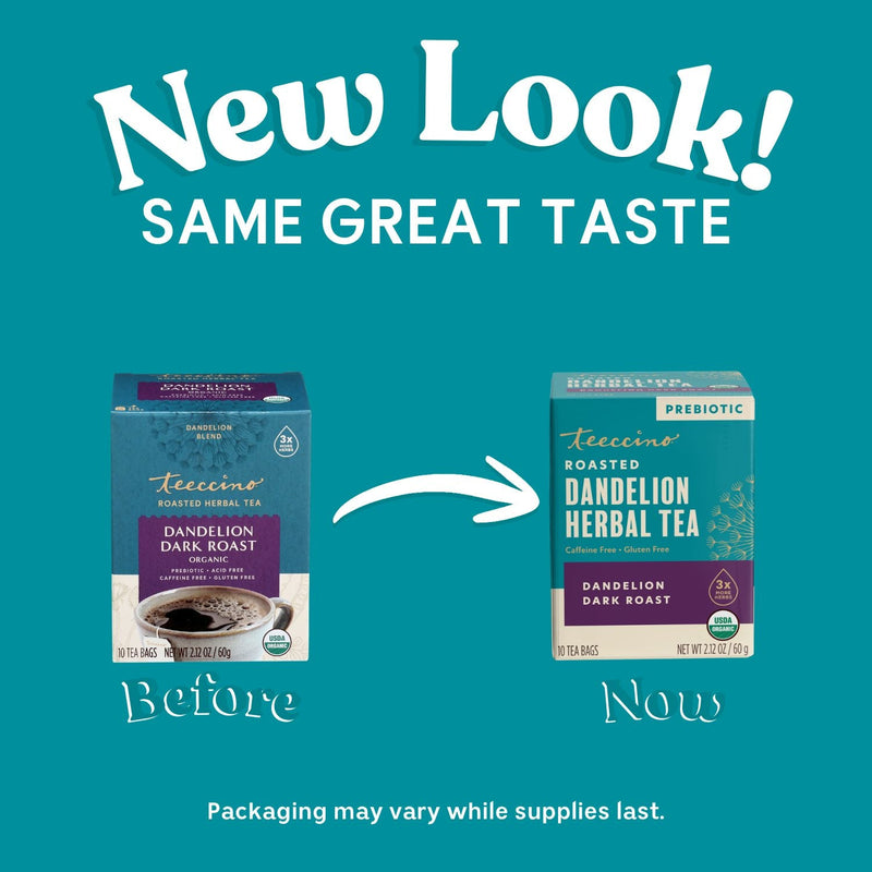Load image into Gallery viewer, Teeccino - Dandelion Dark Roast Roasted Herbal Tea