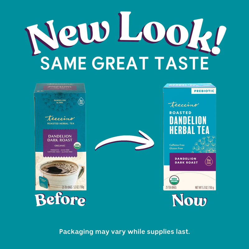 Load image into Gallery viewer, Teeccino - Dandelion Dark Roast Roasted Herbal Tea