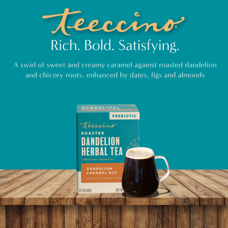 Load image into Gallery viewer, Teeccino - Dandelion Caramel Nut Roasted Herbal Tea