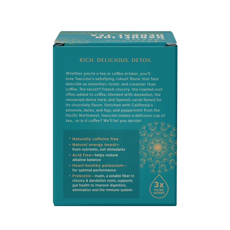 Load image into Gallery viewer, Teeccino - Dandelion Mocha Mint Roasted Herbal Tea