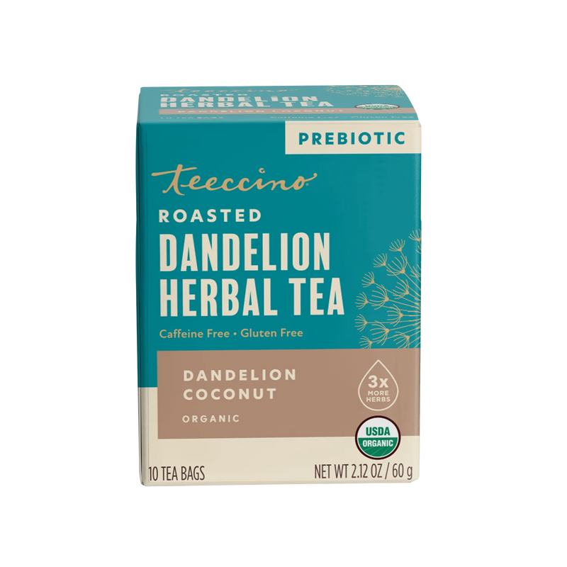 Load image into Gallery viewer, Teeccino - Dandelion Coconut Roasted Herbal Tea