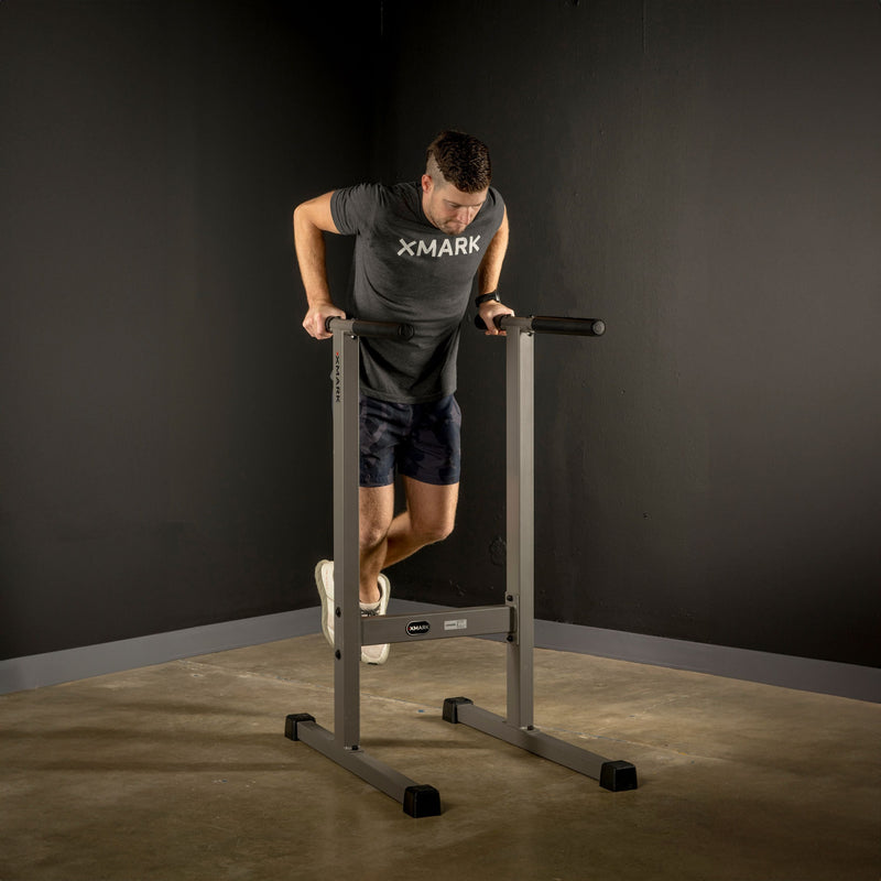 Load image into Gallery viewer, XMARK - XMARK Dip Station, 500 lb Capacity Dip Stand