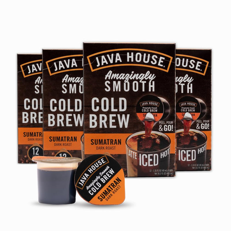 Load image into Gallery viewer, Java House - Cold Brew Coffee Pods - Sumatran / 48 Count