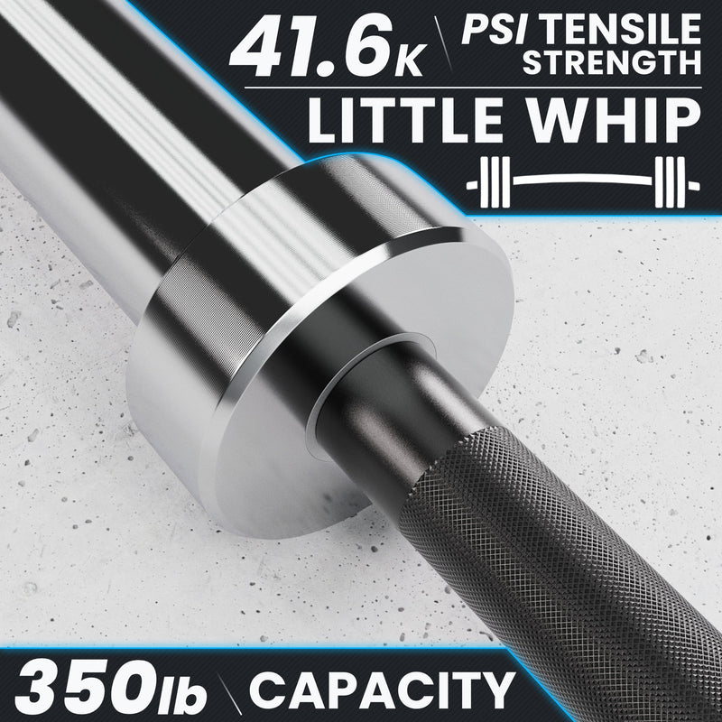 Load image into Gallery viewer, Synergee - 20 lb / 25 lb Olympic Barbell (4 ft / 4'8")