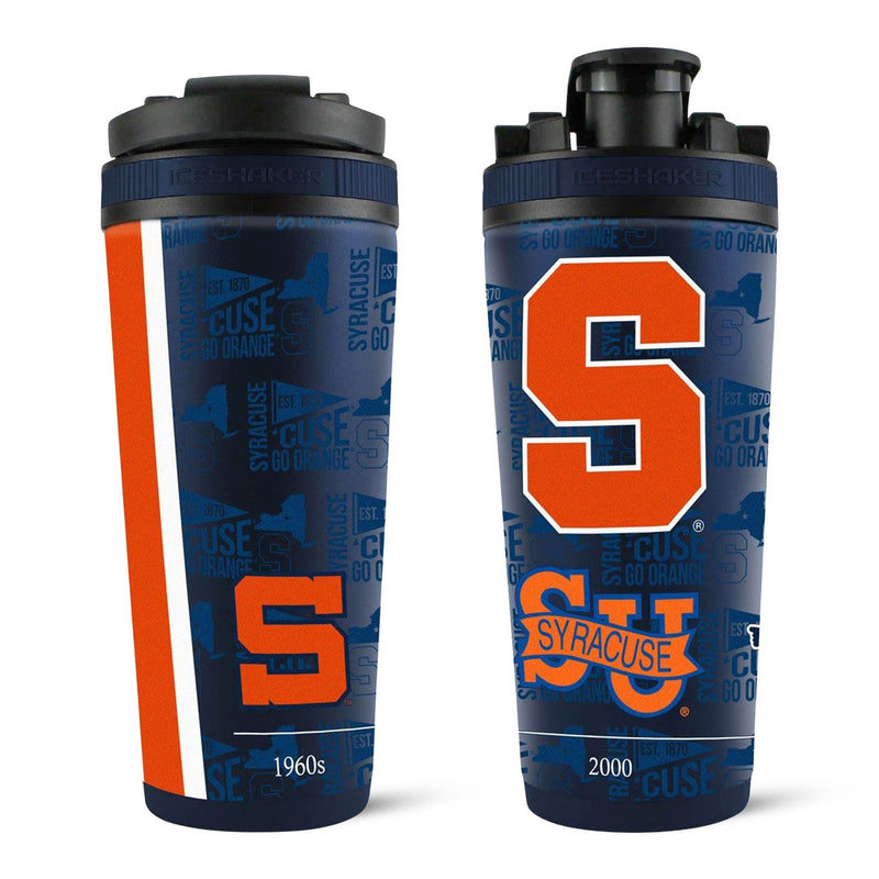 Load image into Gallery viewer, Ice Shaker - The College Vault - Syracuse Orange 4D Ice Shaker