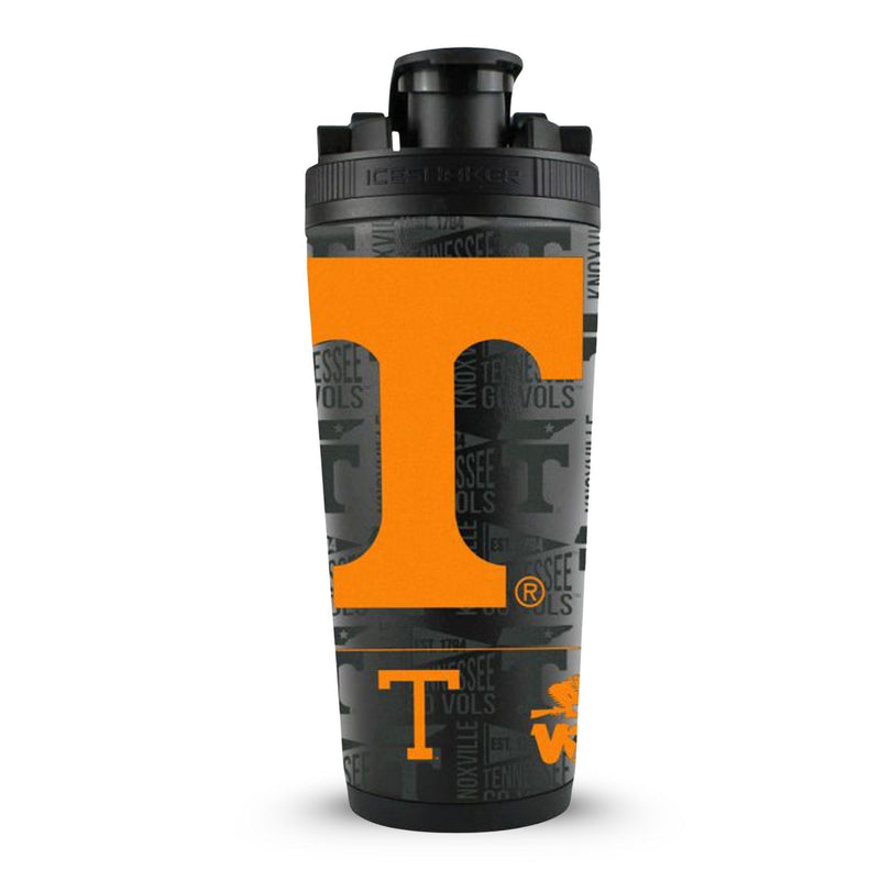 Load image into Gallery viewer, Ice Shaker - The College Vault: Tennessee Volunteers 4D Ice Shaker - Black