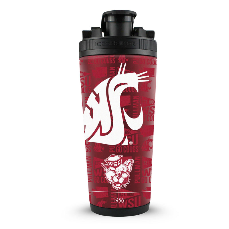 Load image into Gallery viewer, Ice Shaker - Officially Licensed Washington State University 26oz Ice Shaker