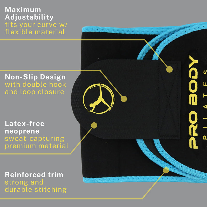 Load image into Gallery viewer, ProBody Pilates - Waist Trimmer Belt for High-Intensity Training, Yoga and Workouts