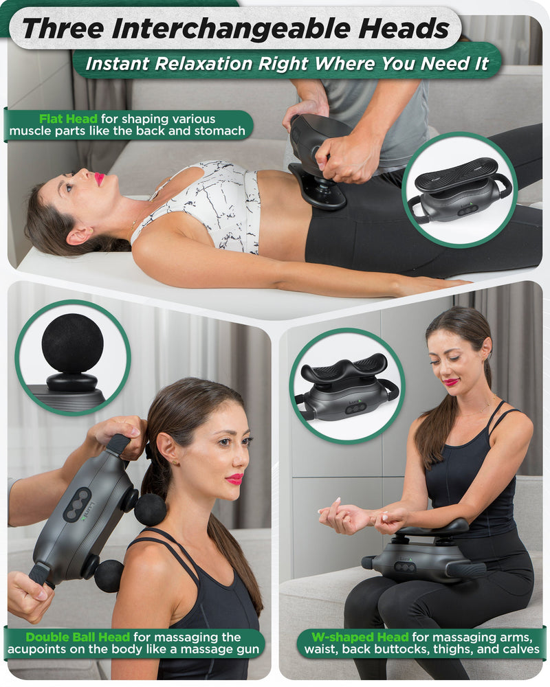 Load image into Gallery viewer, Lunix - LX26 DEEP TISSUE 2-HEAD MASSAGER
