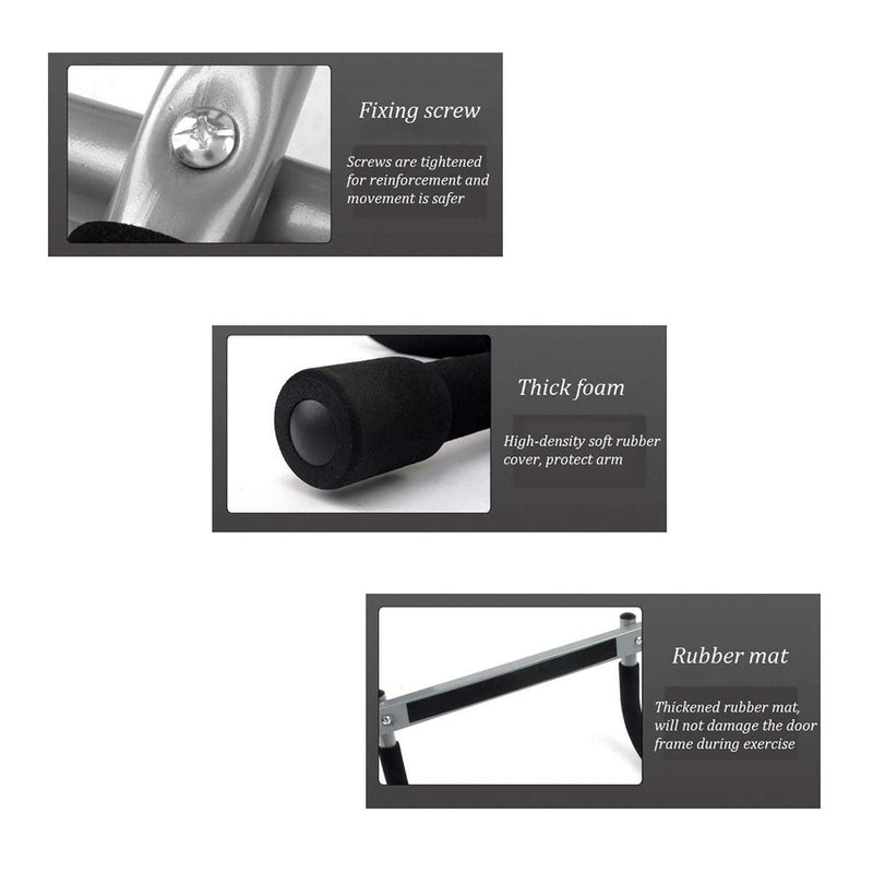 Load image into Gallery viewer, Bosonshop - Door Pull Up Bar Doorway Upper Body Workout Exercise Strength Fitness Equipment for Home Gym