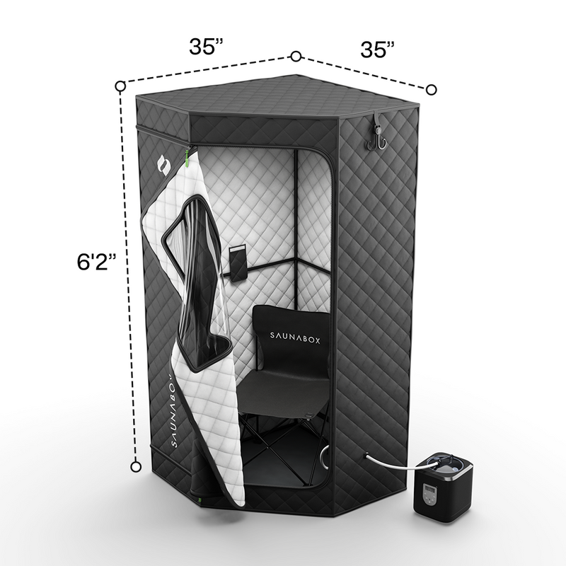 Load image into Gallery viewer, Saunabox - SmartSteam Pro With Red-Light Therapy