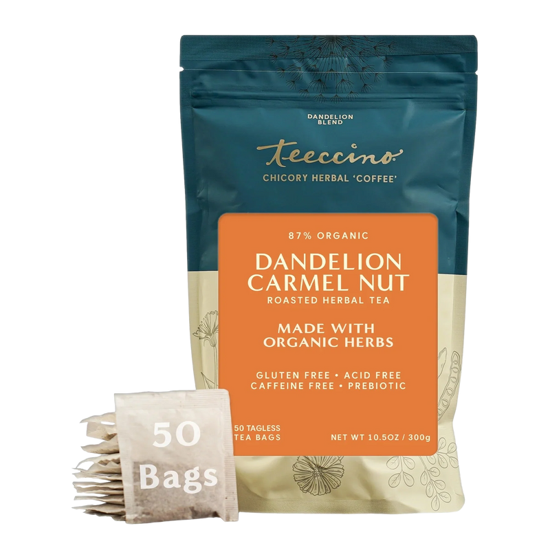 Load image into Gallery viewer, Teeccino - Dandelion Caramel Nut Roasted Herbal Tea