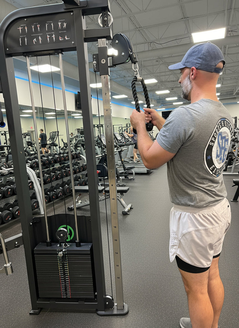 Load image into Gallery viewer, SFE - Commercial Functional Trainer with 250lb weight stacks (New)