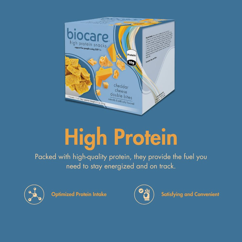 Load image into Gallery viewer, Biocare - High Protein Cheddar Cheese Double Bites - Protein Supplements