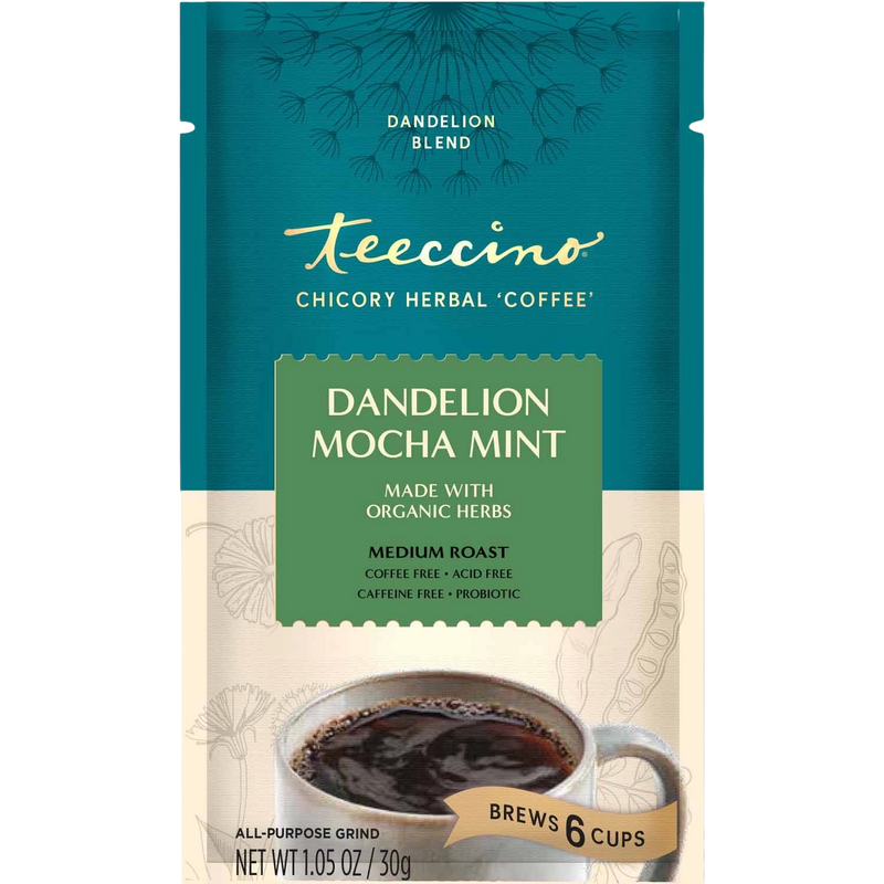 Load image into Gallery viewer, Teeccino - Dandelion Mocha Mint Herbal Coffee