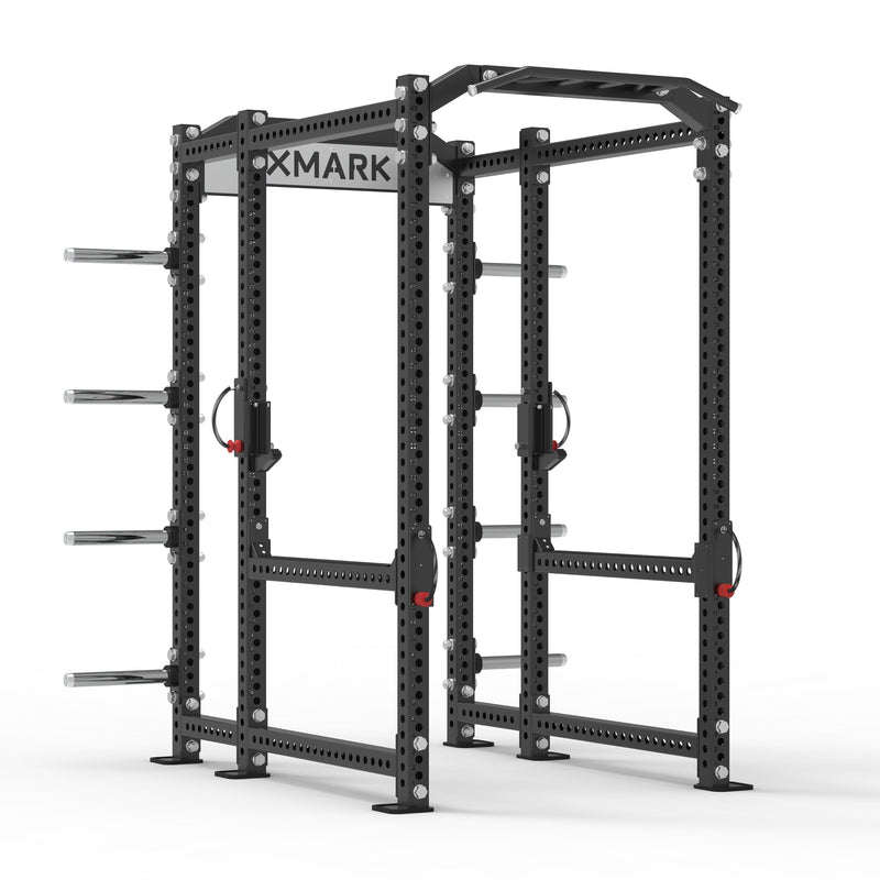 Load image into Gallery viewer, XMARK - Viper Power Rack with Storage & Flip Down Safeties