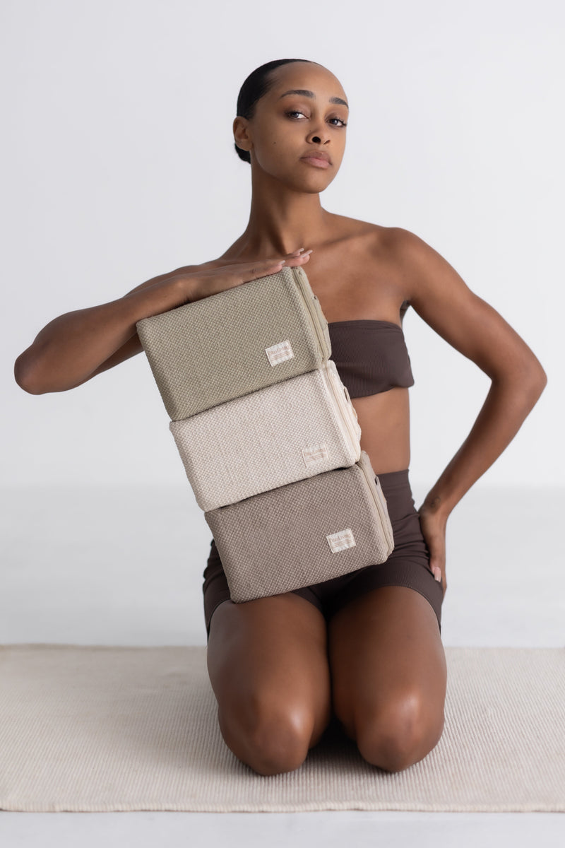Load image into Gallery viewer, Oko Living - Yoga Block - Naturally Dyed Organic Cotton