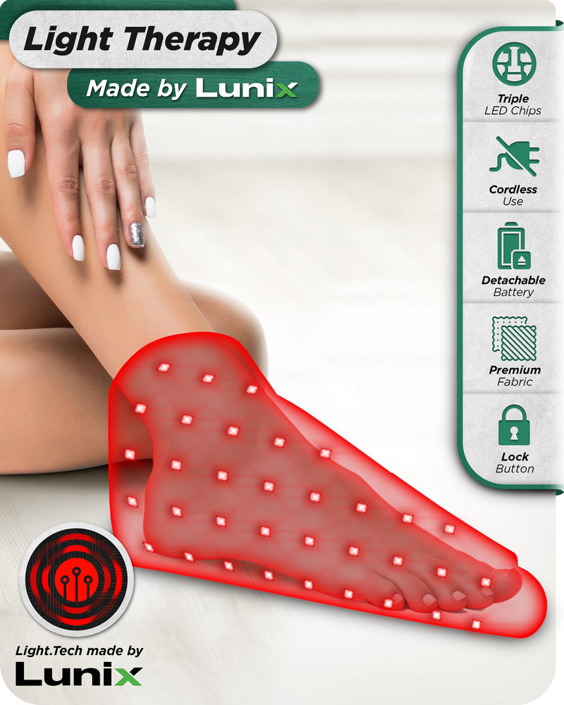 Load image into Gallery viewer, Lunix - LX24 Red Light Therapy for Feet, Charcoal Black