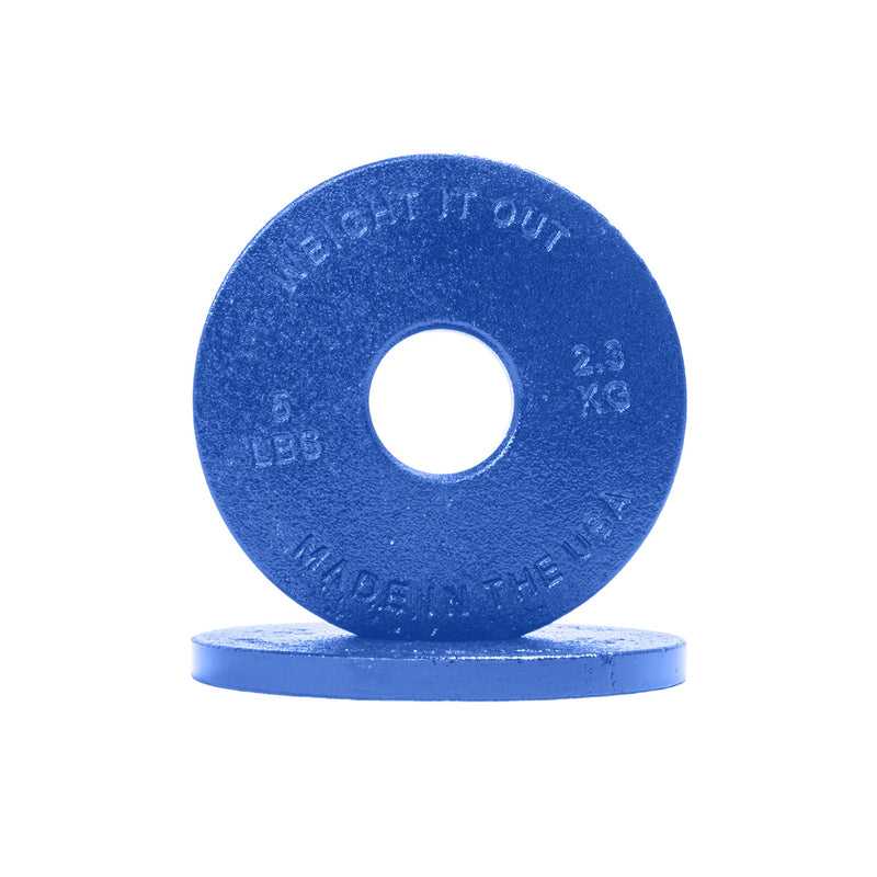 Load image into Gallery viewer, Weight It Out - Cast Iron Machined Weight Plate Pairs